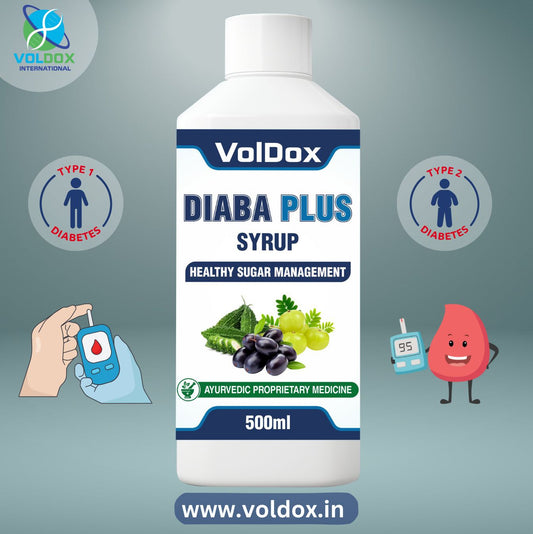 DiabaPlus Syrup by Voldox International: Ayurvedic Support for Natural Diabetes Management