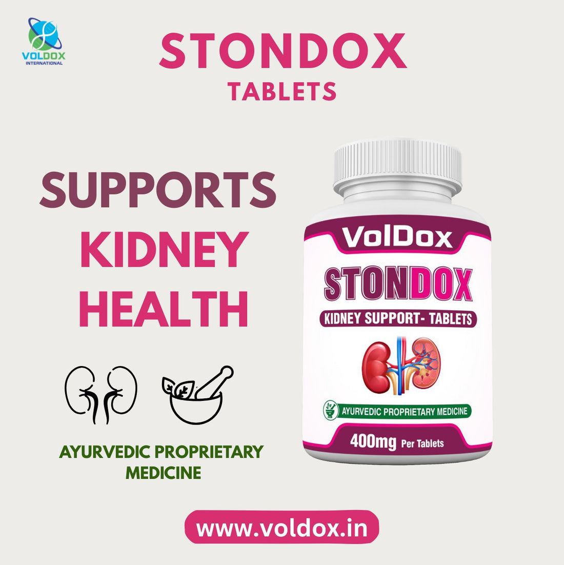 Stondox by VolDox: Natural Kidney Support You Can Trust