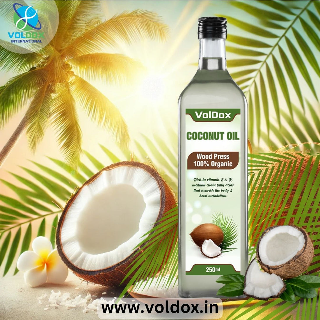 The Power of Coconut Oil: Unlocking Its Health Benefits with Voldox International