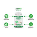 AlliDox – 100% Stabilised Allicin Capsules Natural Immune Support | Potent Garlic Extract | Vegan | Antibiotic Alternative | 90 Vegan Capsules