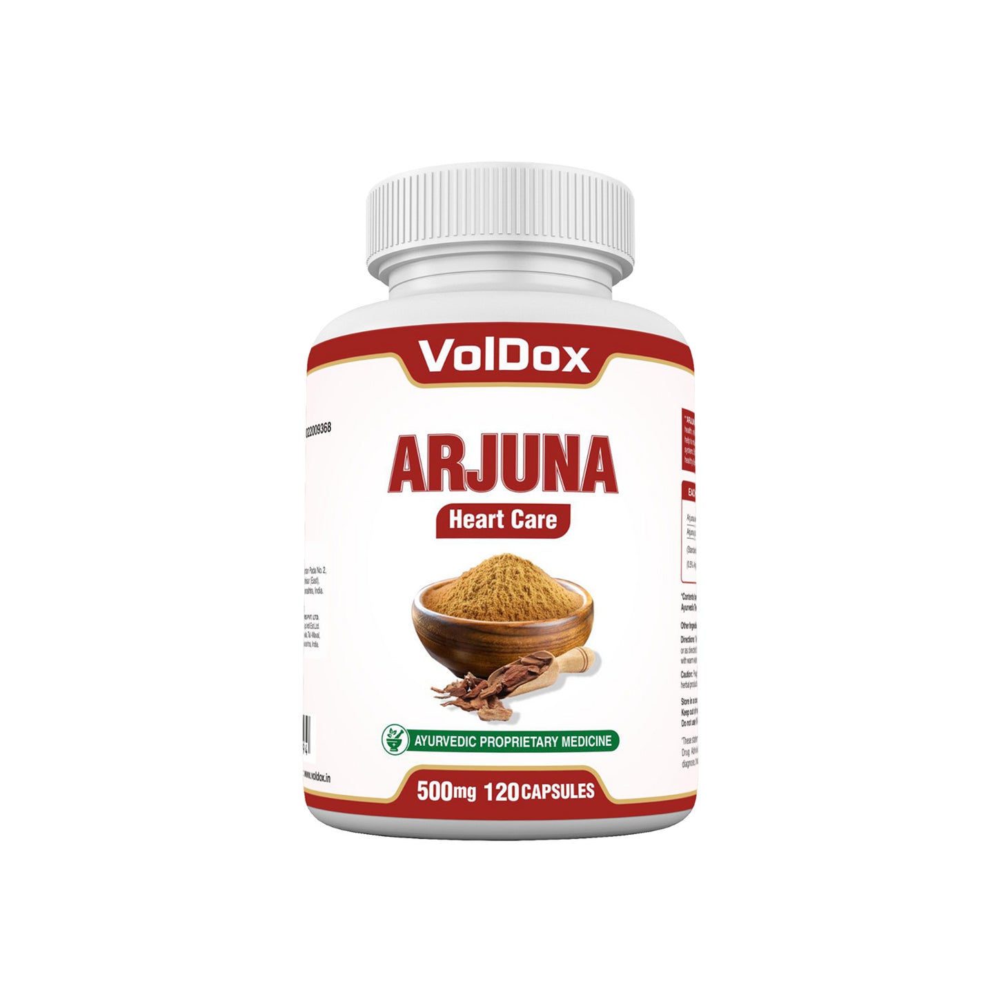 Arjuna 120 Capsule Pure And Natural Herbal Supplement For Healthy Heart
