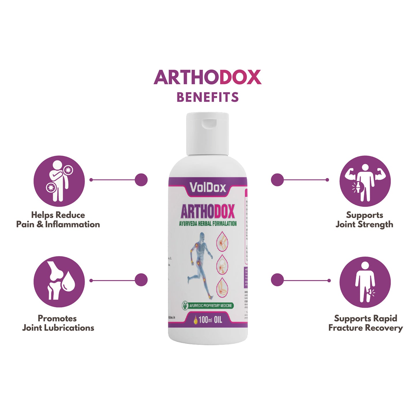 Arthodox Oil 100 ML Maintains Healthy Bones and Supports Joints