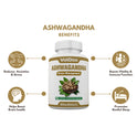 Ashwagandha Tablets – (60 Count) Natural Stress Relief | Energy Booster | Sleep Support | Anxiety & Focus Management | Ayurvedic Supplement for Men & Women