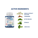 DiabaDox – Natural Blood Sugar Support with Stabilised Allicin, Cinnamon & Bitter Melon | 60 Vegan Capsules
