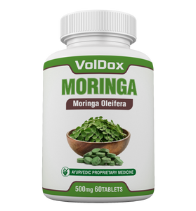 Moringa Tablets 60 Count | Natural Plant-Based Food Supplement | Source of Energy, Vitality & Daily Wellness | Vegan & Ayurvedic Inspired |