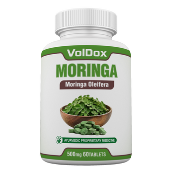 Moringa Tablets 60 Count | Natural Plant-Based Food Supplement | Source of Energy, Vitality & Daily Wellness | Vegan & Ayurvedic Inspired |