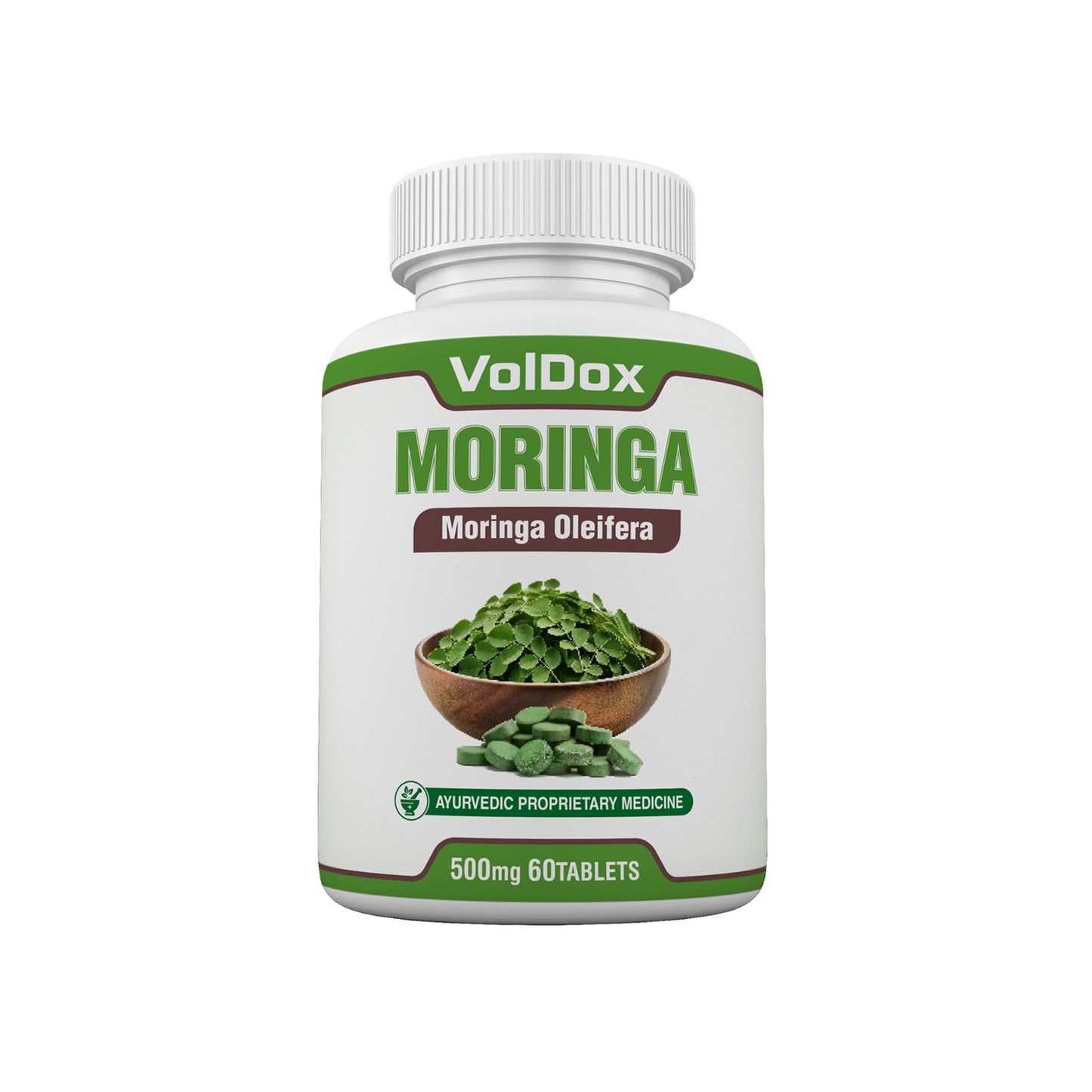 Moringa Tablets – 60 Count Natural Immunity Booster | Energy, Strength & Stamina Enhancer | Ayurvedic Supplement for Daily Wellness & Vitality