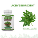 Moringa Tablets – 60 Count Natural Immunity Booster | Energy, Strength & Stamina Enhancer | Ayurvedic Supplement for Daily Wellness & Vitality
