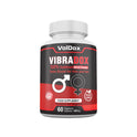 Vibradox – 60 Capsules Natural Libido Enhancer | ED Support | Male & Female Sexual Health | Allicin + Ginseng + Maca + Horny Goat Weed