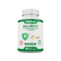 AlliDox – 100% Stabilised Allicin Capsules Natural Immune Support | Potent Garlic Extract | Vegan | Antibiotic Alternative | 90 Vegan Capsules