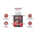 Vibradox – 60 Capsules Natural Libido Enhancer | ED Support | Male & Female Sexual Health | Allicin + Ginseng + Maca + Horny Goat Weed