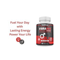 Vibradox – 60 Capsules Natural Libido Enhancer | ED Support | Male & Female Sexual Health | Allicin + Ginseng + Maca + Horny Goat Weed