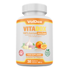 Vitadox – 30 Capsules Immune Support Formula | 100% Stabilised Allicin + Vitamin C + Citrus Bioflavonoids | Natural Antioxidant & Cold Defense