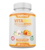 Vitadox – 30 Capsules Immune Support Formula | 100% Stabilised Allicin + Vitamin C + Citrus Bioflavonoids | Natural Antioxidant & Cold Defense