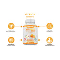 Vitadox – 30 Capsules Immune Support Formula | 100% Stabilised Allicin + Vitamin C + Citrus Bioflavonoids | Natural Antioxidant & Cold Defense