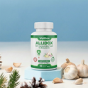 AlliDox – 100% Stabilised Allicin Capsules Natural Immune Support | Potent Garlic Extract | Vegan | Antibiotic Alternative | 90 Vegan Capsules