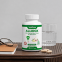 AlliDox – 100% Stabilised Allicin Capsules Natural Immune Support | Potent Garlic Extract | Vegan | Antibiotic Alternative | 90 Vegan Capsules