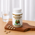 Ashwagandha Tablets – (60 Count) Natural Stress Relief | Energy Booster | Sleep Support | Anxiety & Focus Management | Ayurvedic Supplement for Men & Women