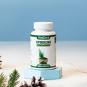 Spirulina 120 Tablets Green Superfood Overall Body Support