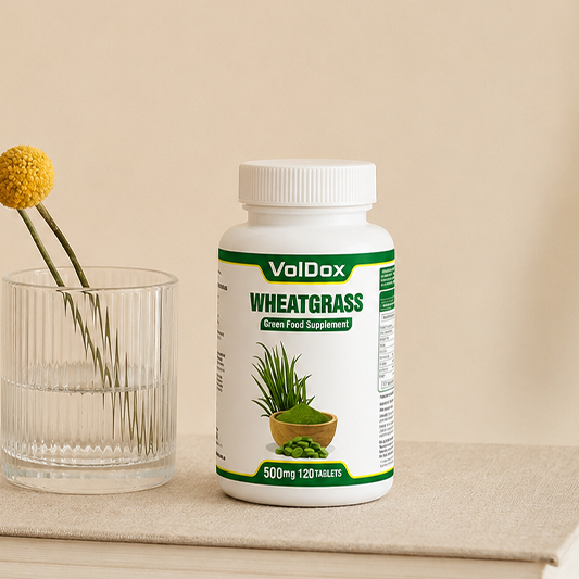 WheatGrass 120 Tablets Superfood, Natural Antioxidant and Immunity Booster