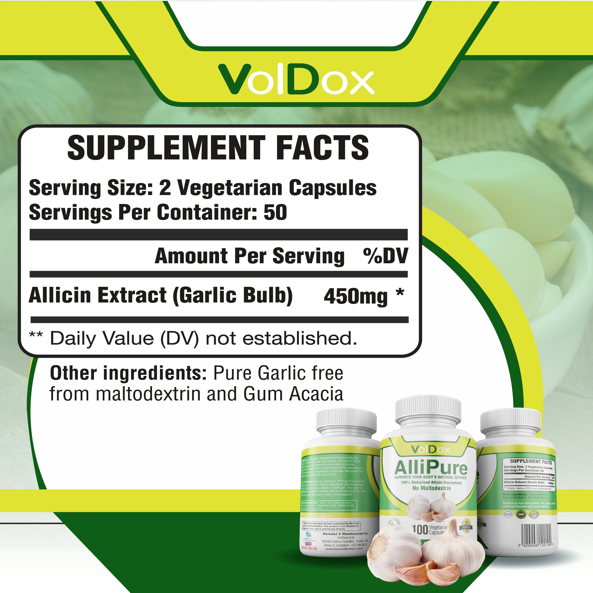 Allicin Garlic Capsules